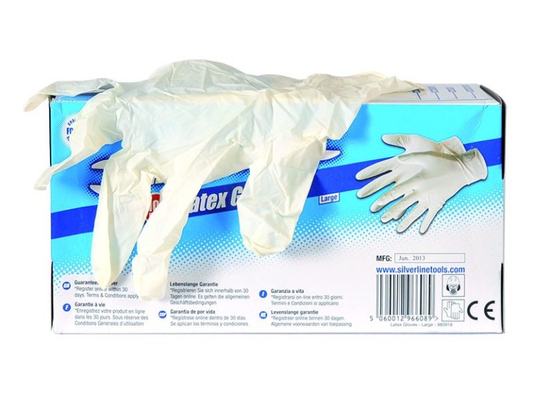Gants latex