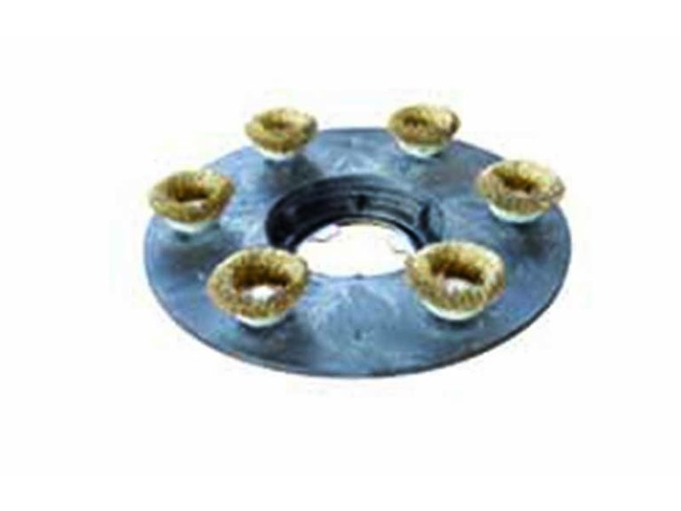 Backing pad 6 brushes 406 mm