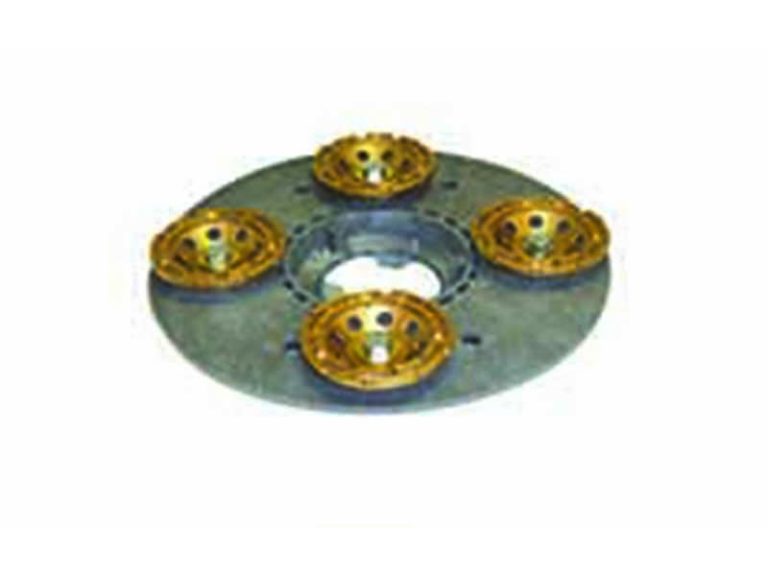Plateau de ponçage 406 mm à 4 disques diamant double pistes